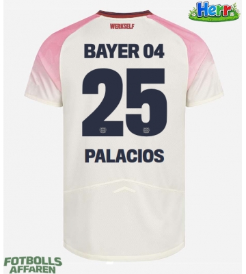 Bayer Leverkusen Exequiel Palacios #25 Bortatröja 2025-26 Kortärmad